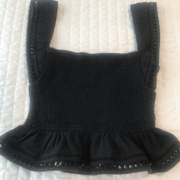 Princess Polly Tops - Princess Polly Smocked Crop Top